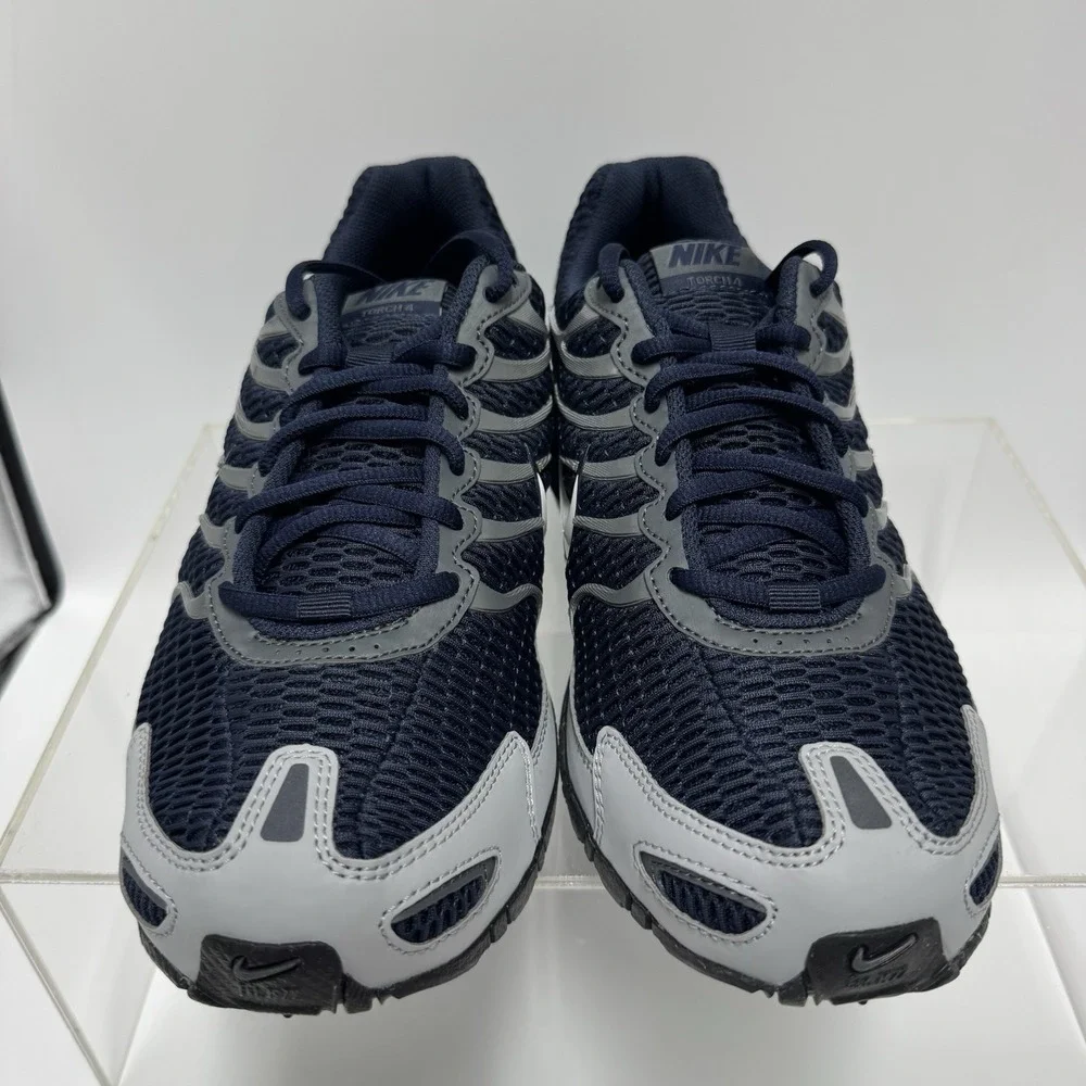 Brand New Nike Air Max Torch 4 Obsidian Navy Blue Grey 343846-411 Men's Size 8